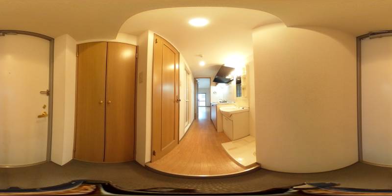 パノラマ画像玄関