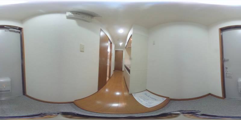 パノラマ画像玄関