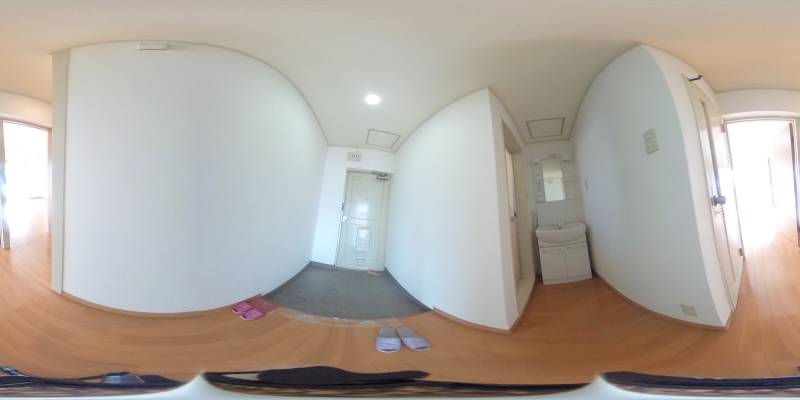パノラマ画像玄関