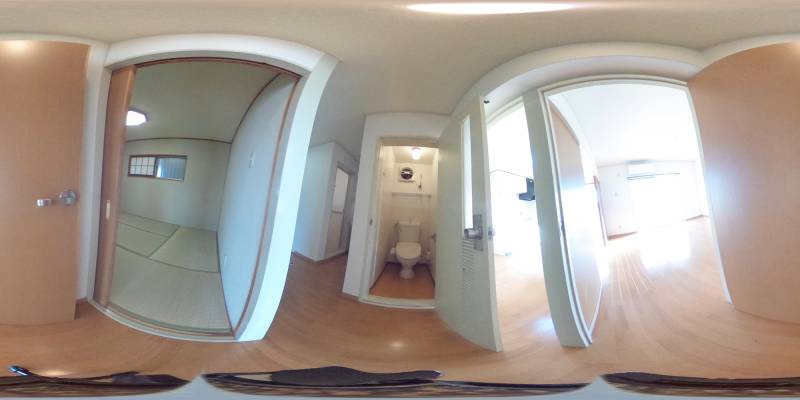 パノラマ画像トイレ