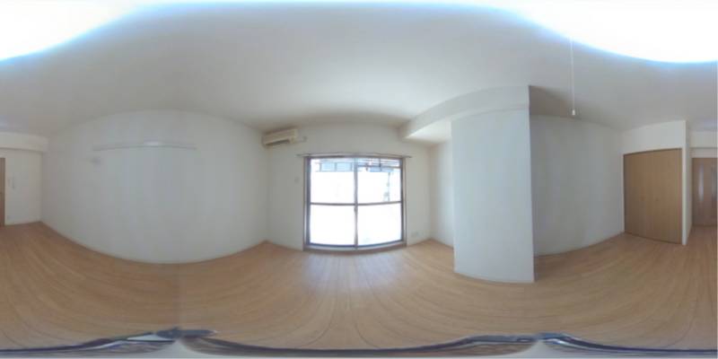 パノラマ画像洋室