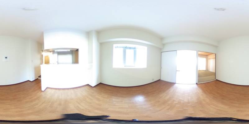 パノラマ画像玄関