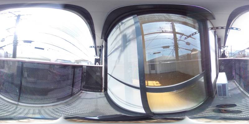 パノラマ画像玄関