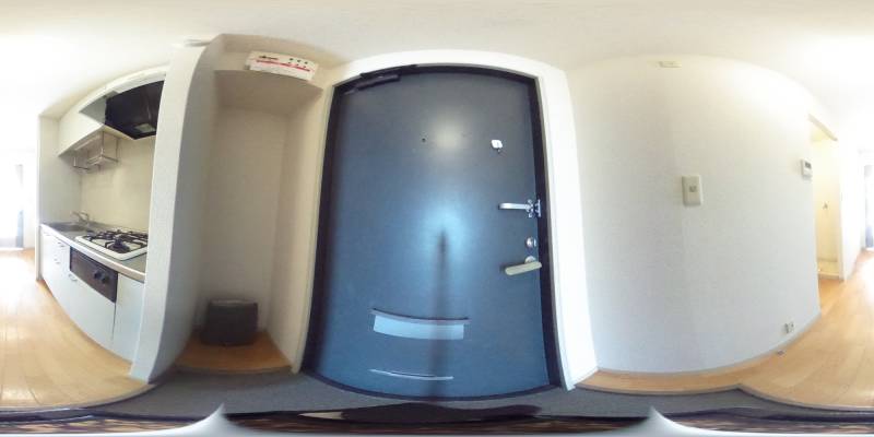 パノラマ画像玄関