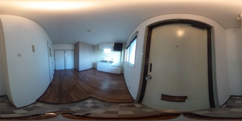 パノラマ画像玄関