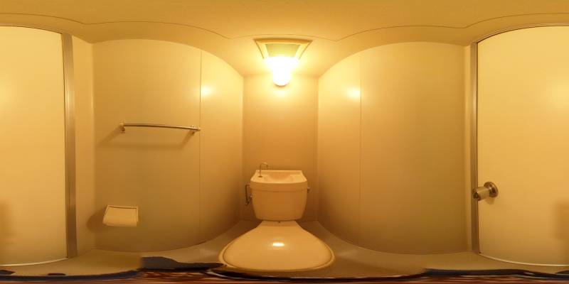 パノラマ画像トイレ