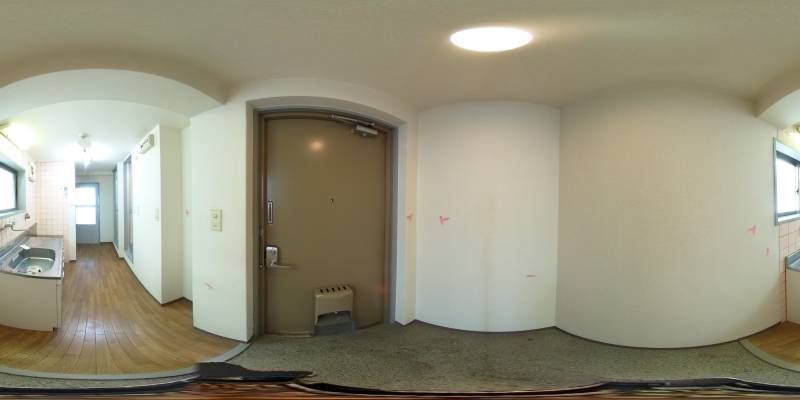 パノラマ画像玄関