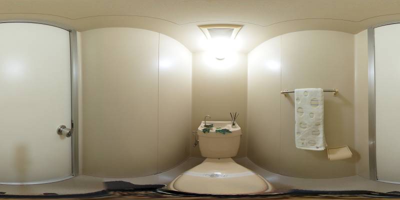 パノラマ画像トイレ