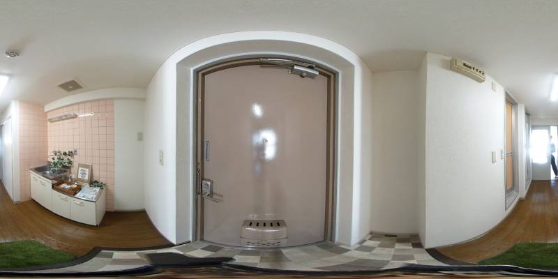 パノラマ画像玄関