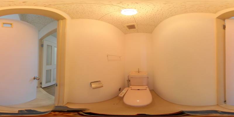 パノラマ画像トイレ