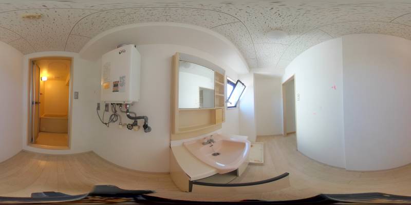 パノラマ画像洗面所