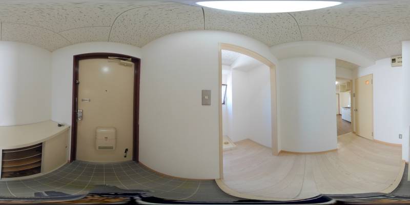 パノラマ画像玄関