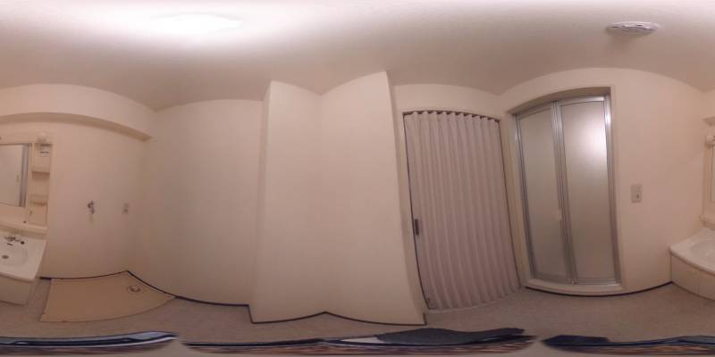 パノラマ画像洗面所