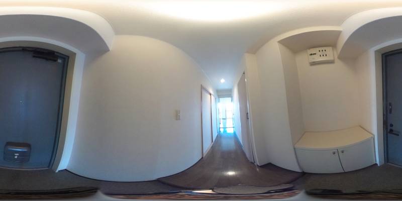 パノラマ画像玄関