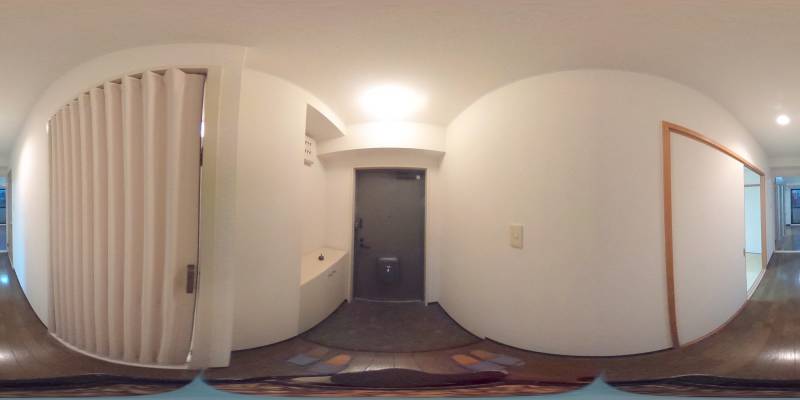 パノラマ画像玄関