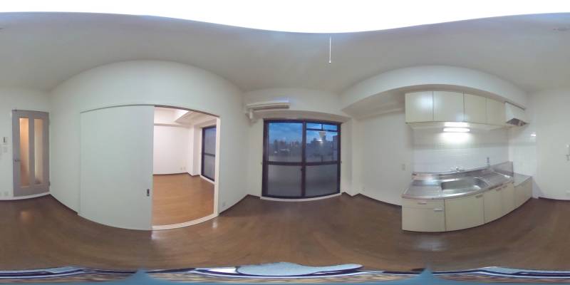 パノラマ画像リビング