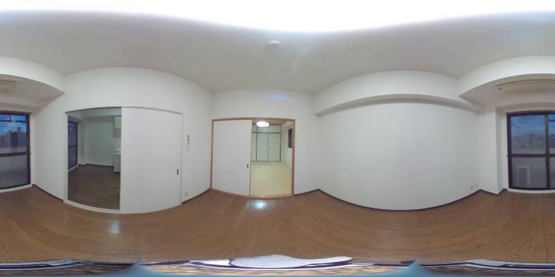 パノラマ画像洋室