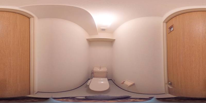 パノラマ画像トイレ