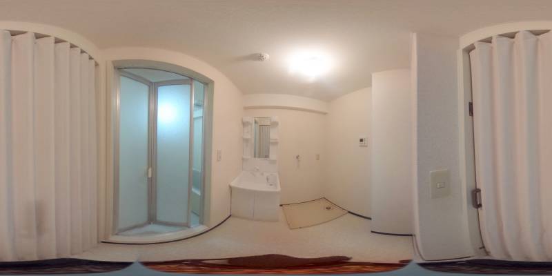 パノラマ画像洗面所