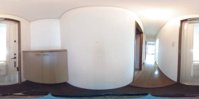 パノラマ画像玄関