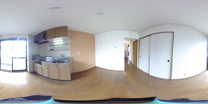 パノラマ画像キッチン