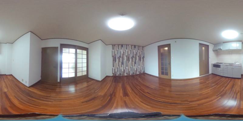 パノラマ画像リビング