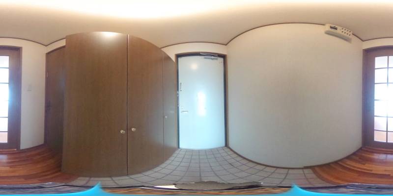 パノラマ画像玄関