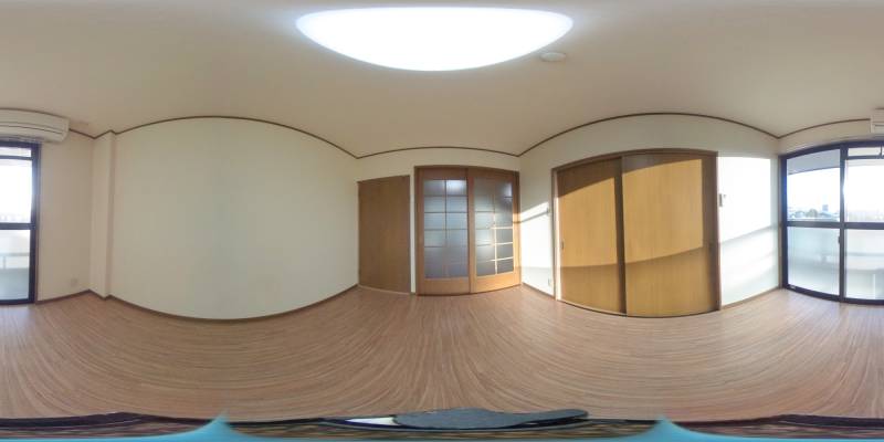 パノラマ画像洋室