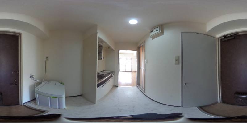 パノラマ画像玄関