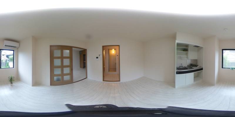 パノラマ画像洋室