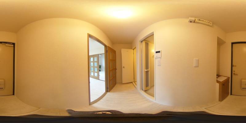 パノラマ画像玄関