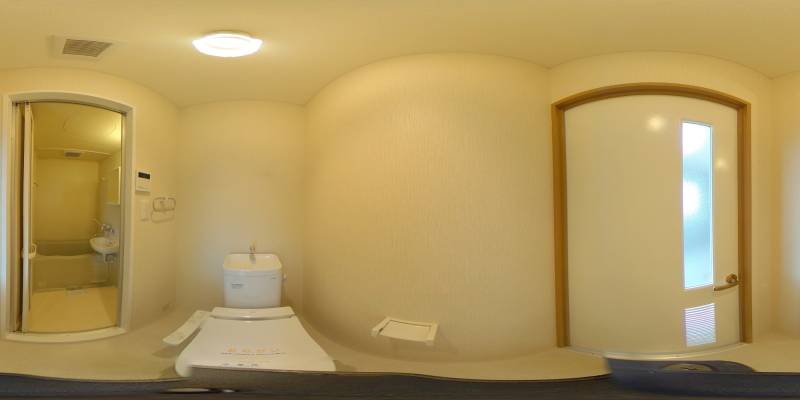 パノラマ画像トイレ