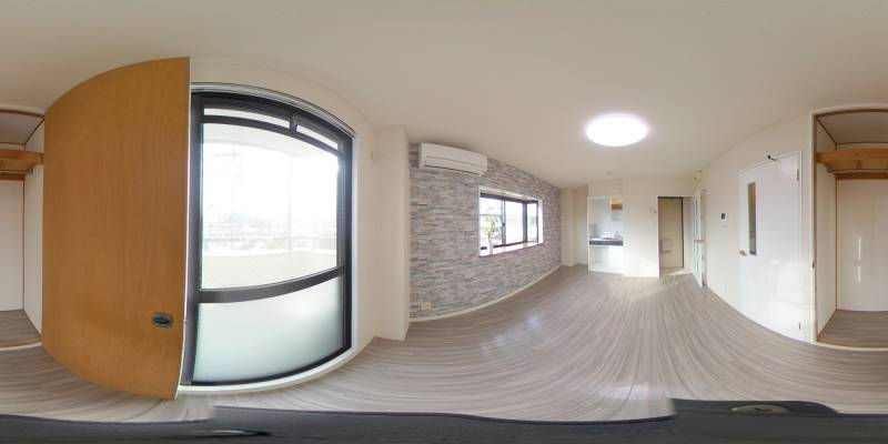 パノラマ画像洋室