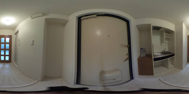 パノラマ画像玄関