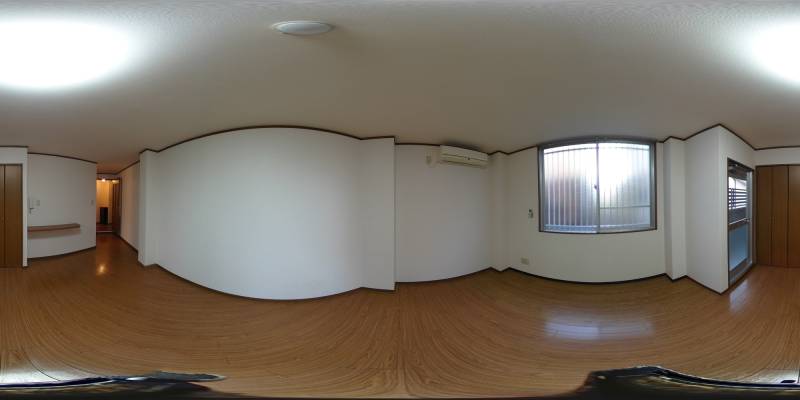 パノラマ画像洋室