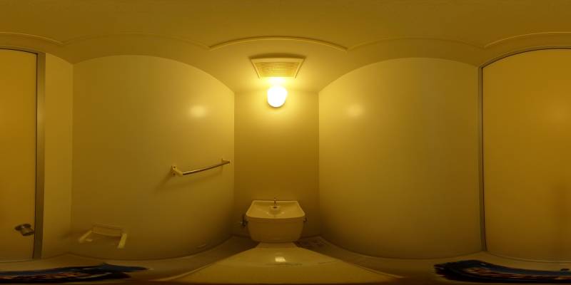 パノラマ画像トイレ