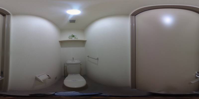 パノラマ画像トイレ
