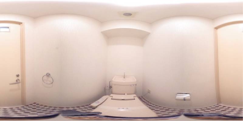 パノラマ画像トイレ