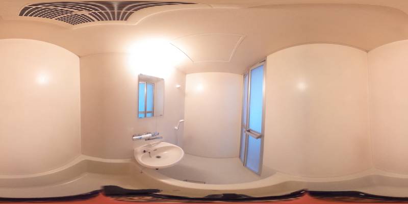 パノラマ画像バスルーム