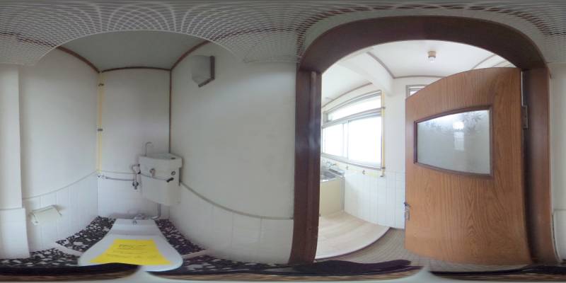 パノラマ画像トイレ