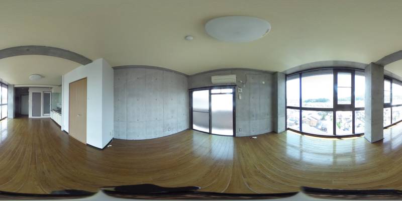 パノラマ画像洋室