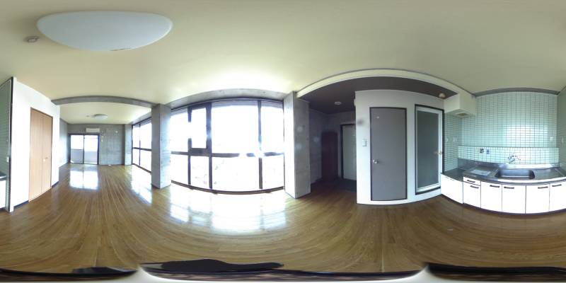 パノラマ画像洋室