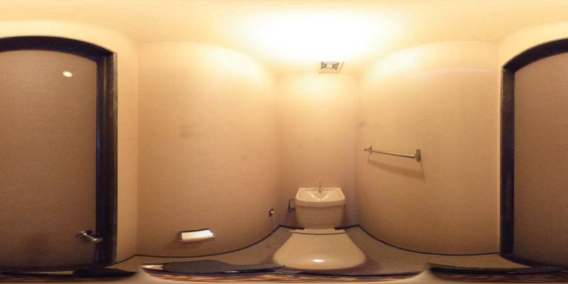 パノラマ画像トイレ