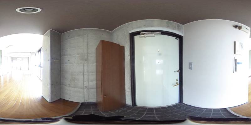 パノラマ画像玄関