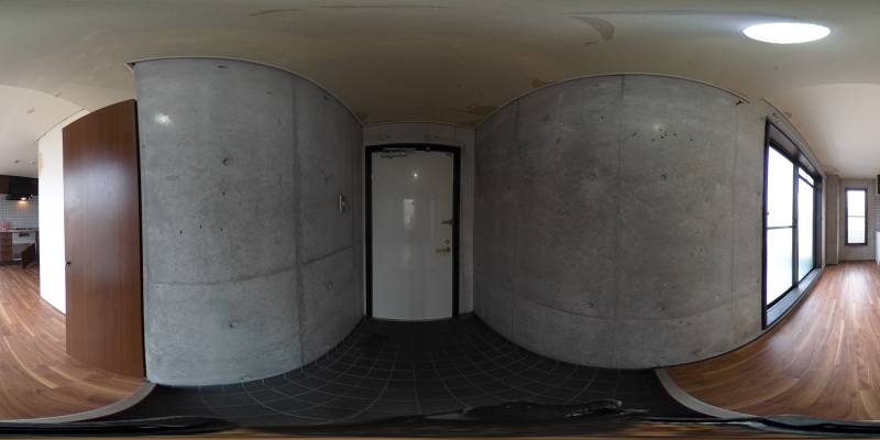 パノラマ画像玄関