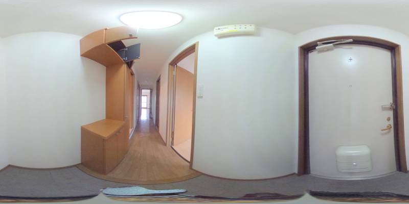 パノラマ画像玄関