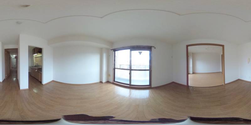 パノラマ画像リビング