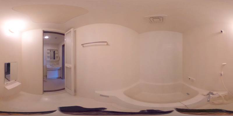 パノラマ画像バスルーム