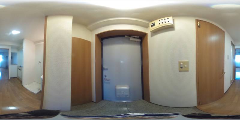 パノラマ画像玄関
