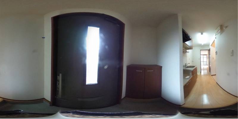 パノラマ画像玄関